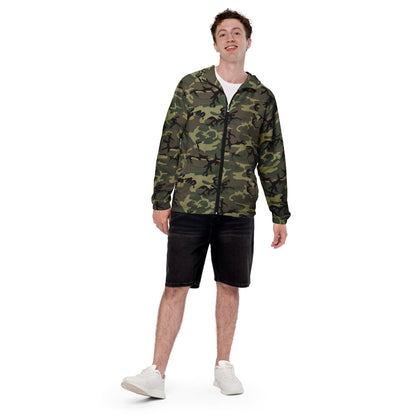 American ERDL Cold War RANGER Woodland CAMO Men’s windbreaker - Mens Windbreaker