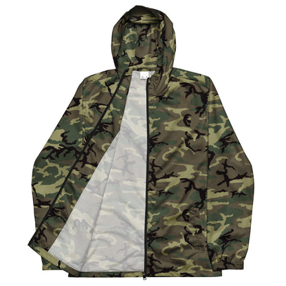 American ERDL Cold War RANGER Woodland CAMO Men’s windbreaker - Mens Windbreaker