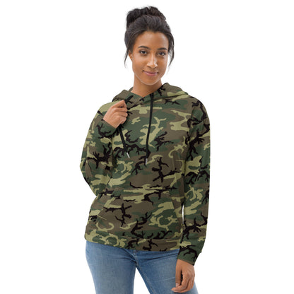 American ERDL Cold War RANGER Woodland CAMO Unisex Hoodie