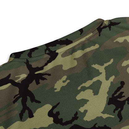 American ERDL Cold War RANGER Woodland CAMO unisex sports jersey - Unisex Sports Jersey