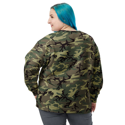 American ERDL Cold War RANGER Woodland CAMO Unisex Sweatshirt