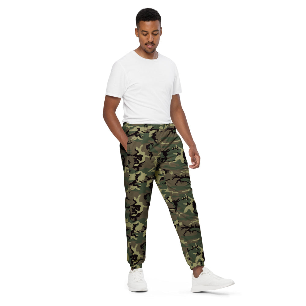 American ERDL Cold War RANGER Woodland CAMO Unisex track pants - Track Pants