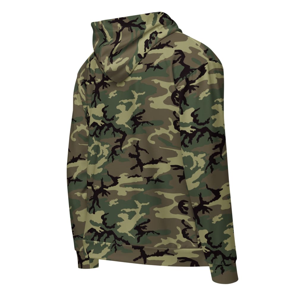 American ERDL Cold War RANGER Woodland CAMO Unisex zip hoodie