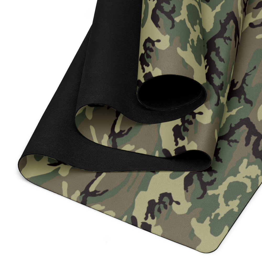 American ERDL Cold War RANGER Woodland CAMO Yoga mat - Mat