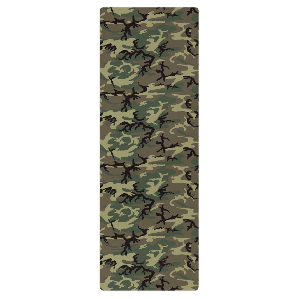 American ERDL Cold War RANGER Woodland CAMO Yoga mat - Mat