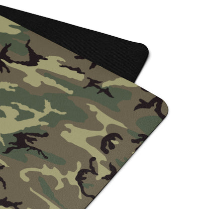 American ERDL Cold War RANGER Woodland CAMO Yoga mat - Mat