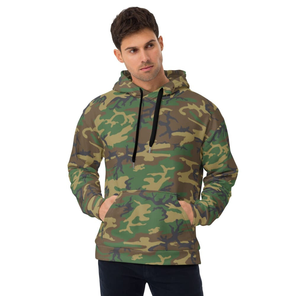 CAMO HQ - American ERDL Highland CAMO Unisex Hoodie