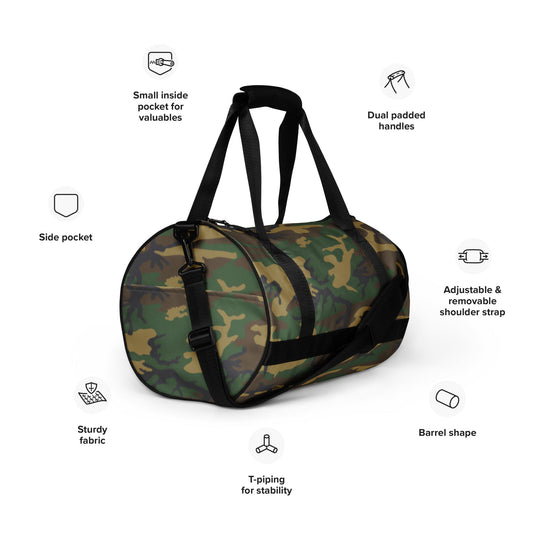 American ERDL Highland CAMO gym bag - Gym Bags
