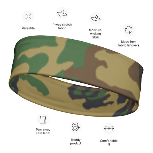 American ERDL Highland CAMO Headband - L