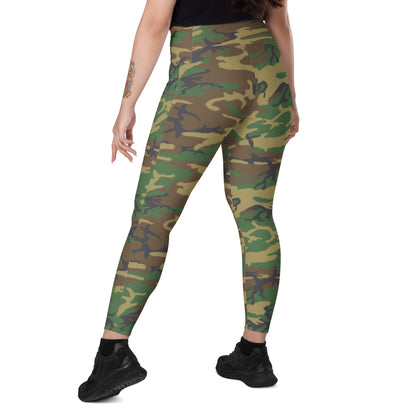 American ERDL Highland CAMO Leggings with pockets - Womens With Pockets