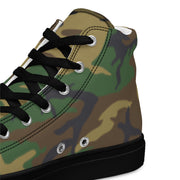 ERDL Highland CAMO Mens High-Top Canvas Shoes