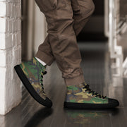ERDL Highland CAMO Mens High-Top Canvas Shoes - Black / 5