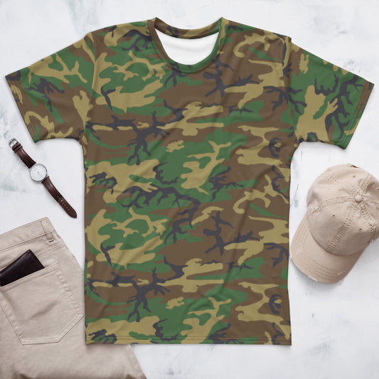 American ERDL Highland CAMO Mens T-shirt - XS - T-Shirts
