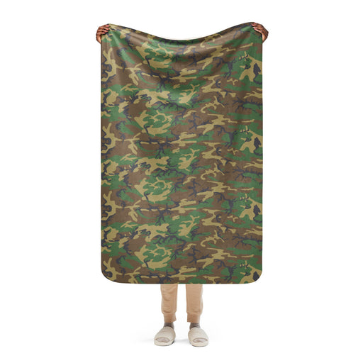 ERDL Highland CAMO Sherpa Blanket - 37″×57″
