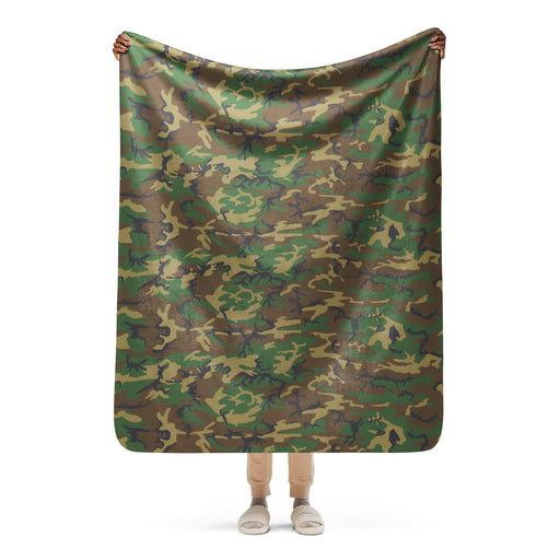 ERDL Highland CAMO Sherpa Blanket - 50″×60″
