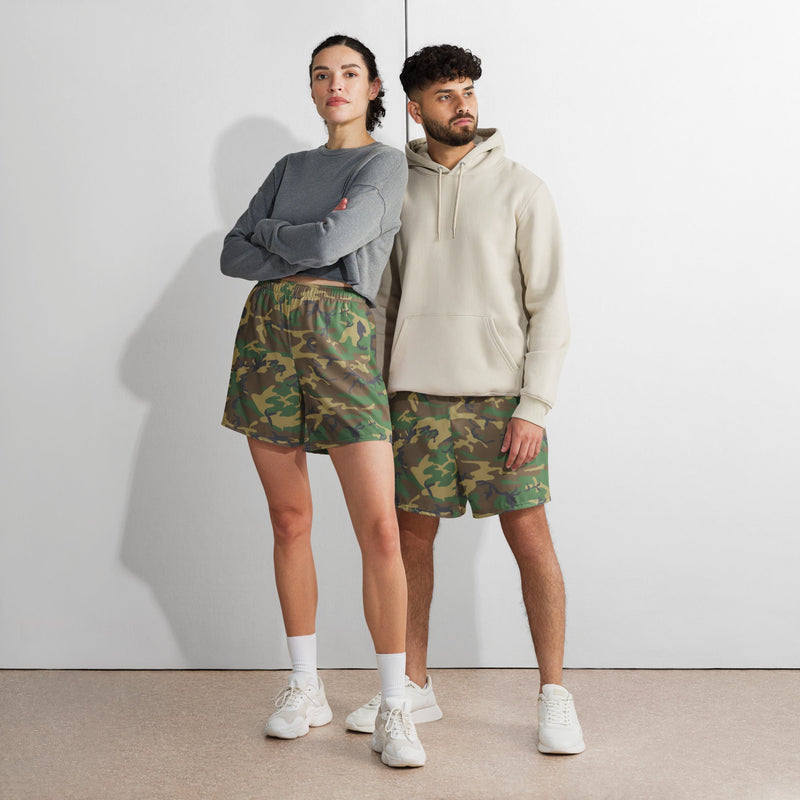 ERDL Highland CAMO Unisex Athletic Long Shorts