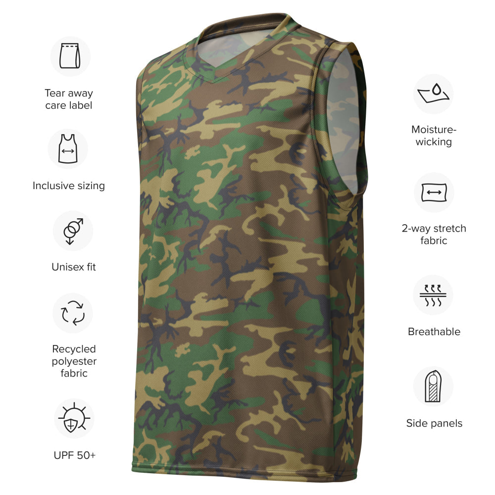 American ERDL Highland CAMO unisex basketball jersey - Unisex Basketball Jersey