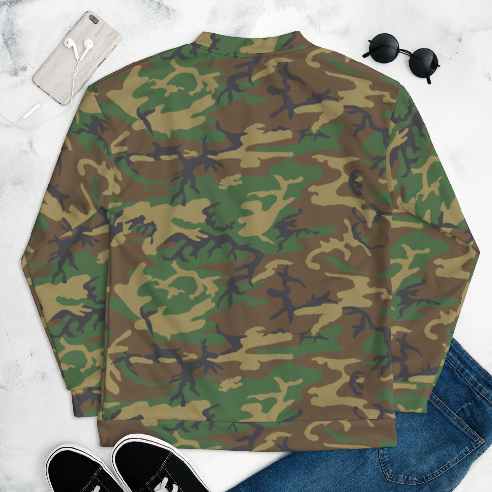 American ERDL Highland CAMO Unisex Bomber Jacket