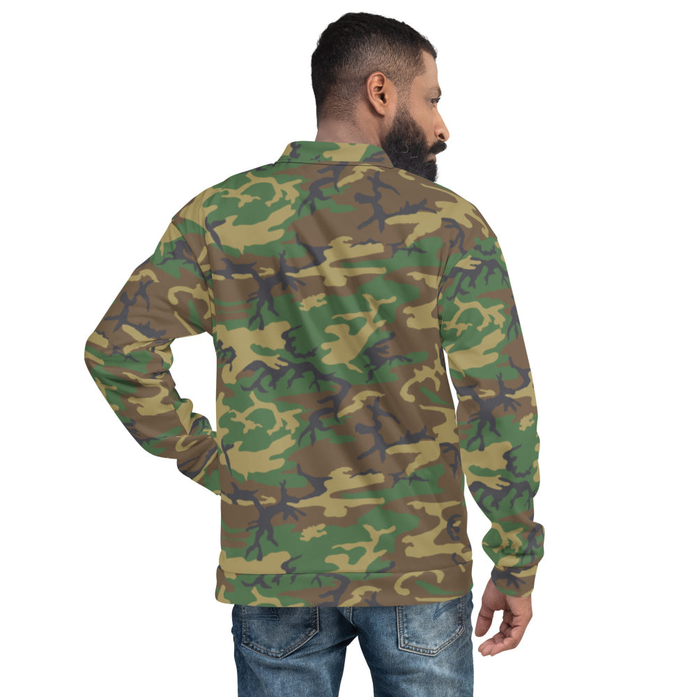 American ERDL Highland CAMO Unisex Bomber Jacket