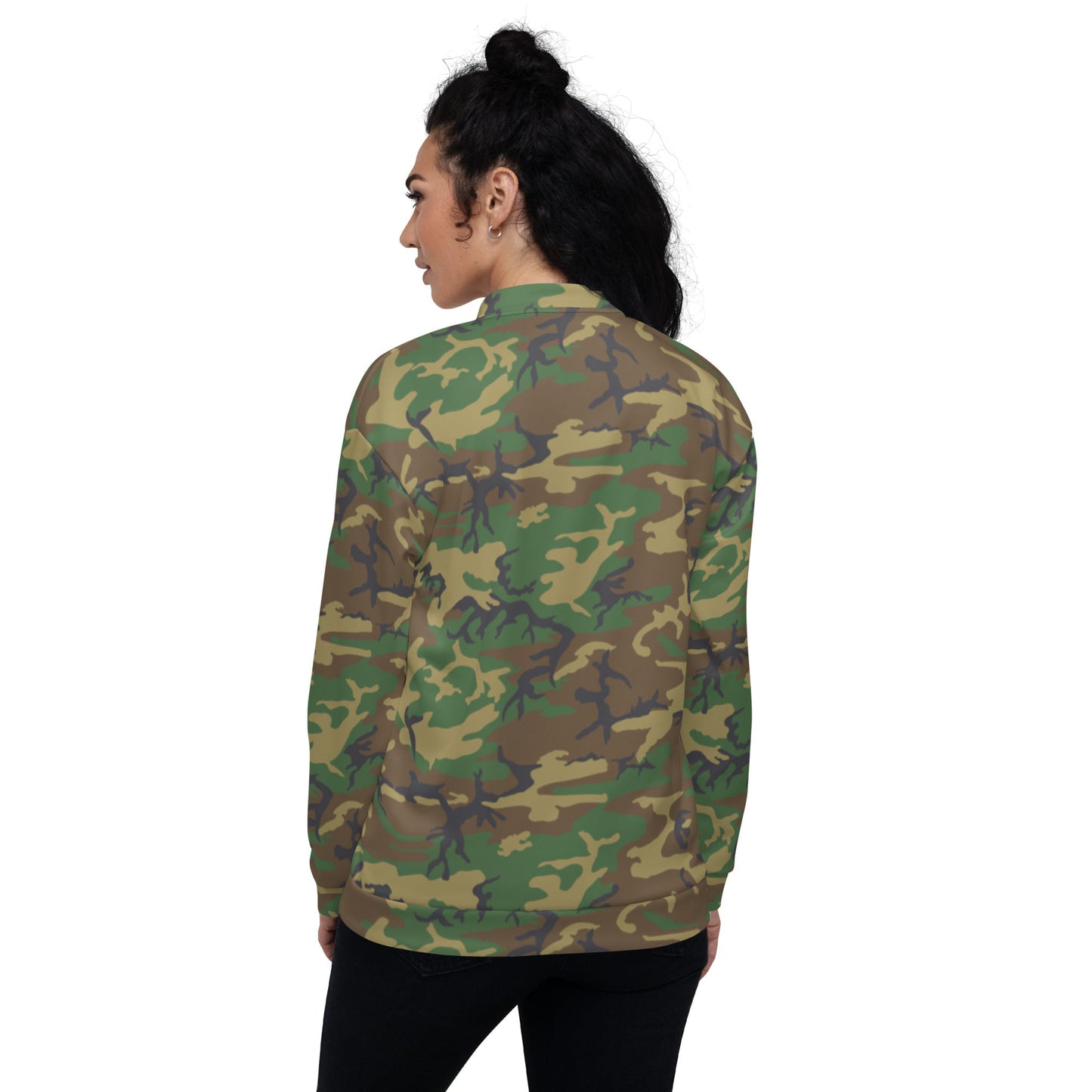 American ERDL Highland CAMO Unisex Bomber Jacket - Jackets