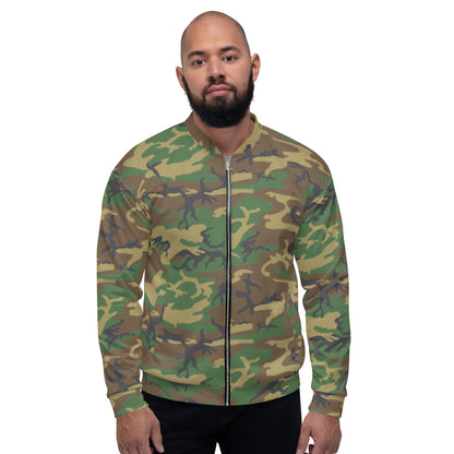 American ERDL Highland CAMO Unisex Bomber Jacket - Jackets