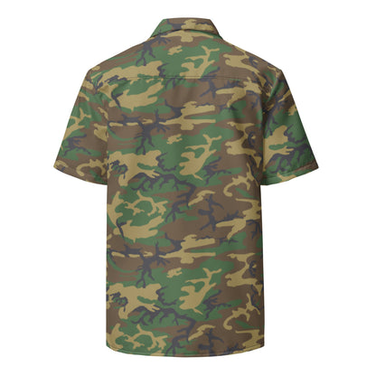 American ERDL Highland CAMO Unisex button shirt - Button Shirt