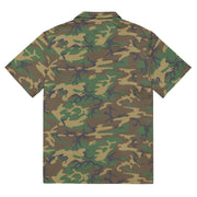ERDL Highland CAMO Unisex Short-Sleeve Button Shirt - Button-Up