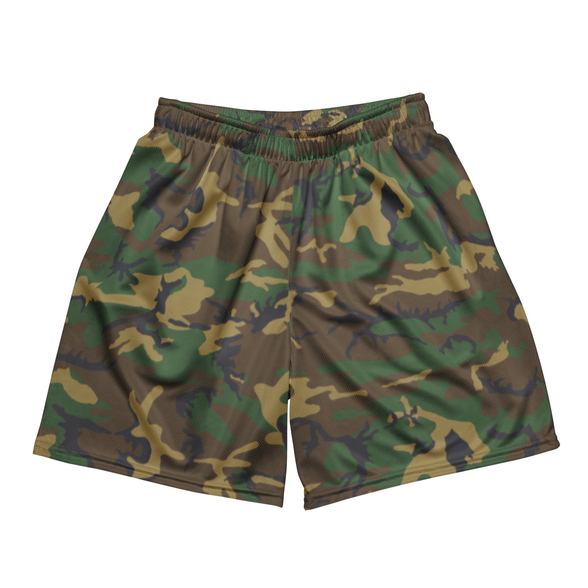 American ERDL Highland CAMO Unisex mesh shorts - 2XS - Mesh Shorts