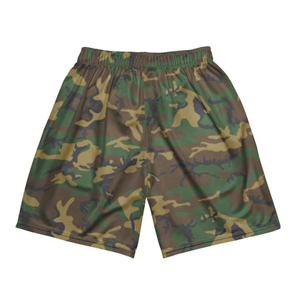 American ERDL Highland CAMO Unisex mesh shorts - Mesh Shorts