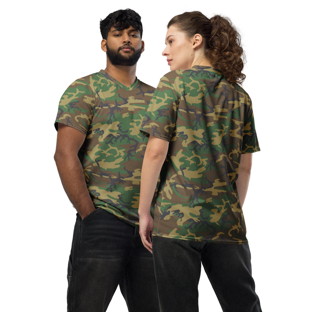 American ERDL Highland CAMO unisex sports jersey - 2XS - Unisex Sports Jersey