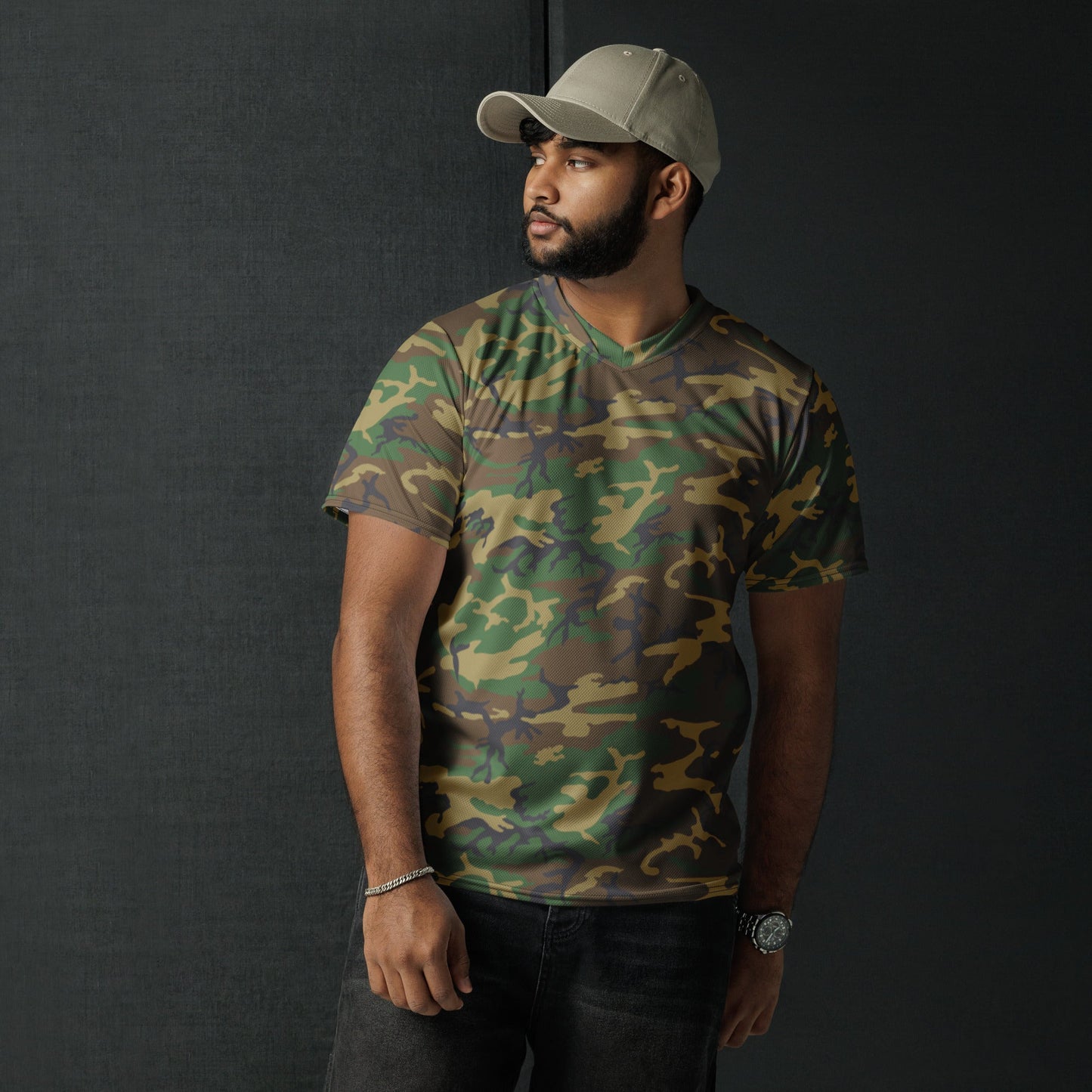 American ERDL Highland CAMO unisex sports jersey Sports Jerseys