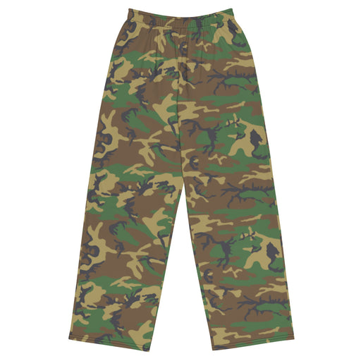 ERDL Highland CAMO Unisex Wide-Leg Leisure Pants - 2XS
