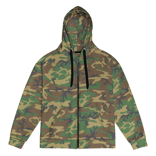 American ERDL Highland CAMO Unisex zip hoodie - 2XS - Zip Hoodie