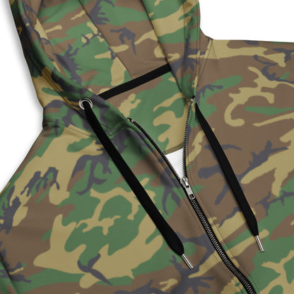 American ERDL Highland CAMO Unisex zip hoodie Zip Hoodies