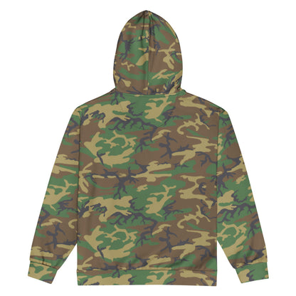 American ERDL Highland CAMO Unisex zip hoodie - Zip Hoodie