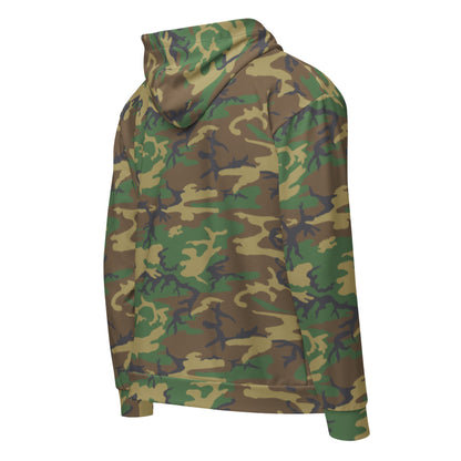 American ERDL Highland CAMO Unisex zip hoodie Zip Hoodies