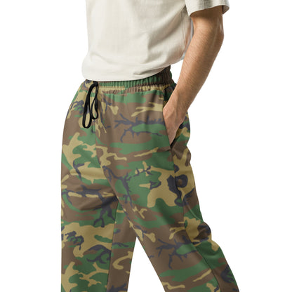 American ERDL Highland CAMO Wide-leg joggers - Joggers