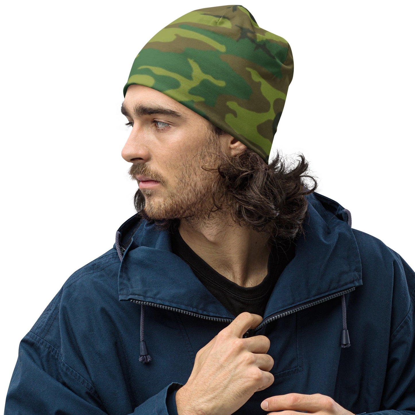 American ERDL Lowland CAMO Beanie - S