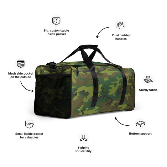 American ERDL Lowland CAMO Duffle bag - Bags