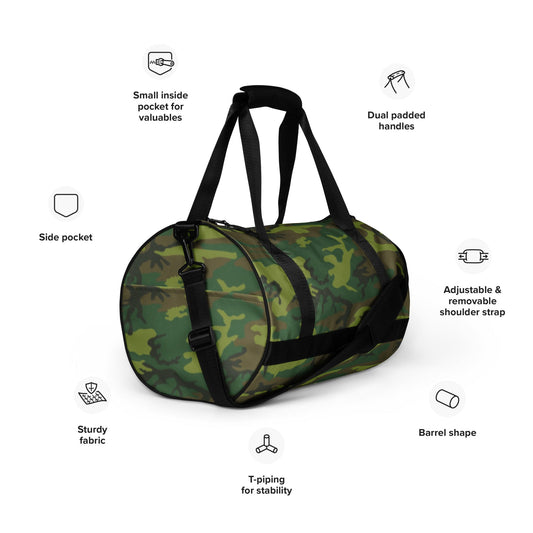 American ERDL Lowland CAMO gym bag - Gym Bags