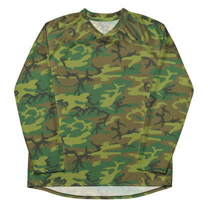 American ERDL Lowland CAMO hockey fan jersey Hockey Jerseys