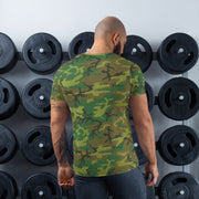 ERDL Lowland CAMO Mens Athletic T-Shirt - Shirt