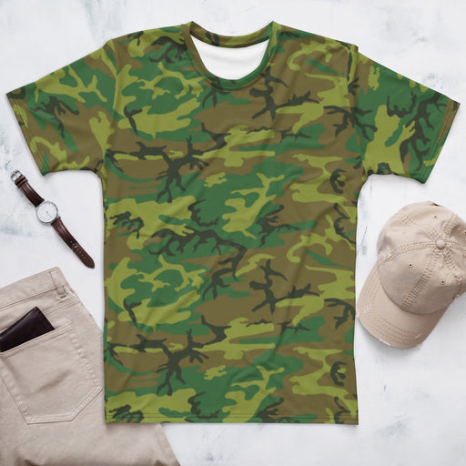 American ERDL Lowland CAMO Mens T-Shirt - XS