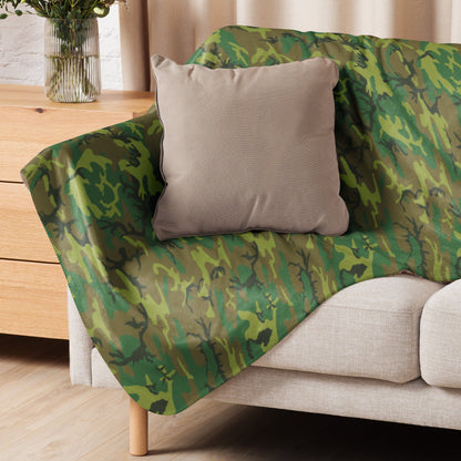 American ERDL Lowland CAMO Sherpa blanket - Blanket