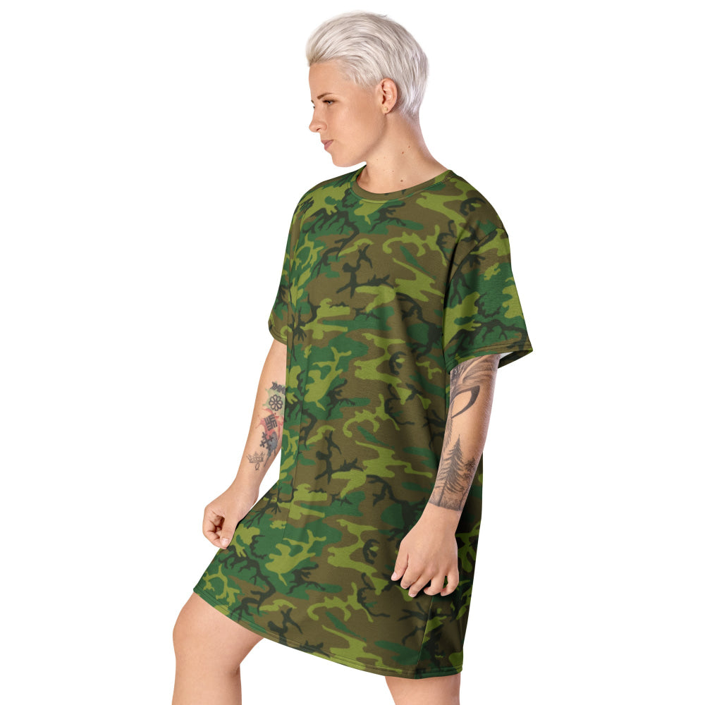 American ERDL Lowland CAMO T-shirt dress - Womens T-Shirt Dress