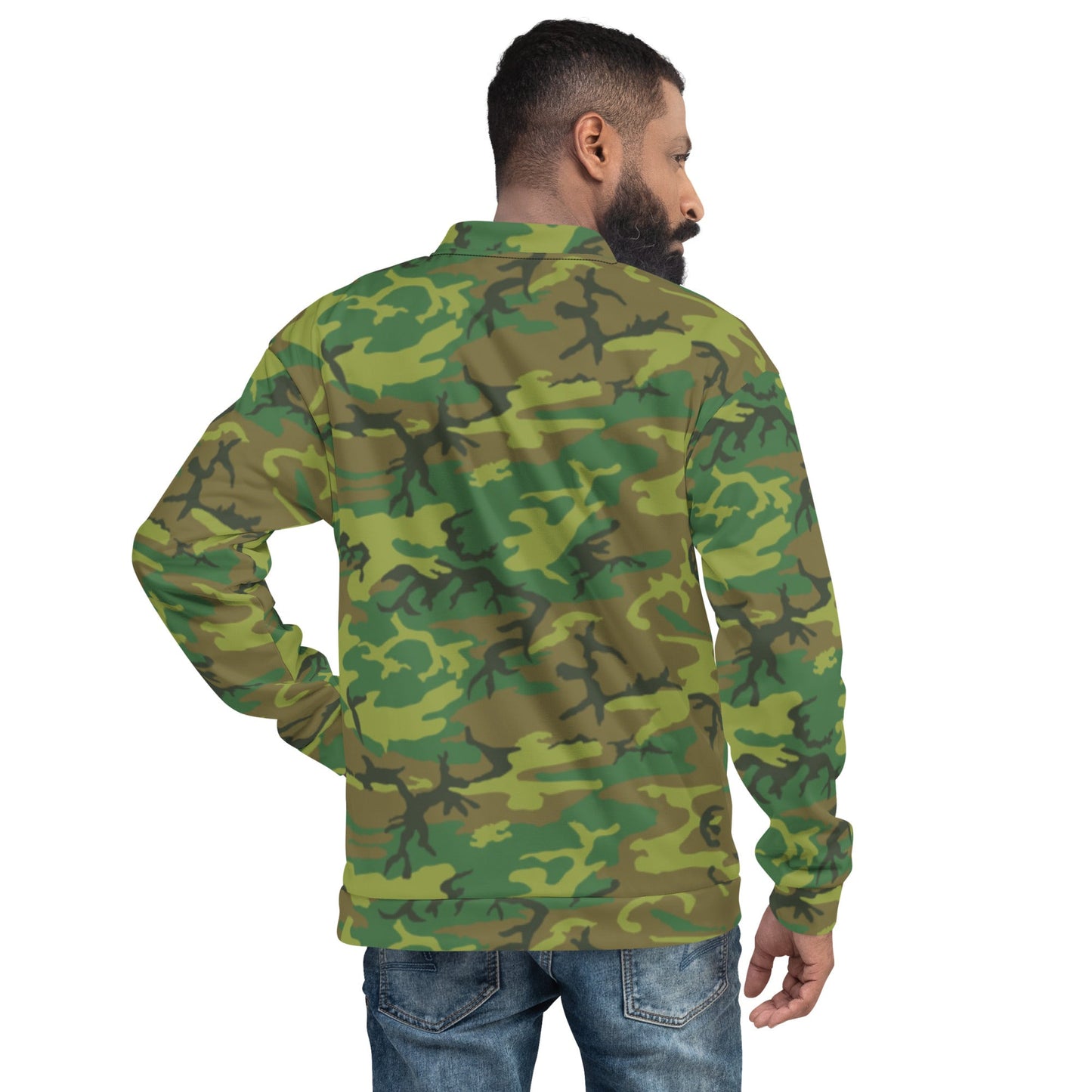 American ERDL Lowland CAMO Unisex Bomber Jacket - Jackets