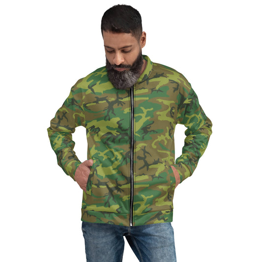 American ERDL Lowland CAMO Unisex Bomber Jacket - Jackets