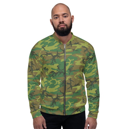 American ERDL Lowland CAMO Unisex Bomber Jacket - Jackets