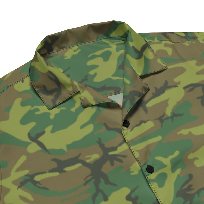 ERDL Lowland CAMO Unisex Short-Sleeve Button Shirt - Button-Up