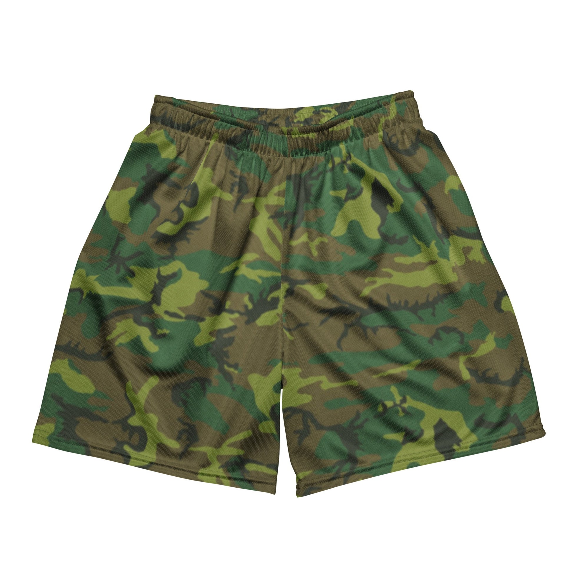 American ERDL Lowland CAMO Unisex mesh shorts - 2XS - Mesh Shorts
